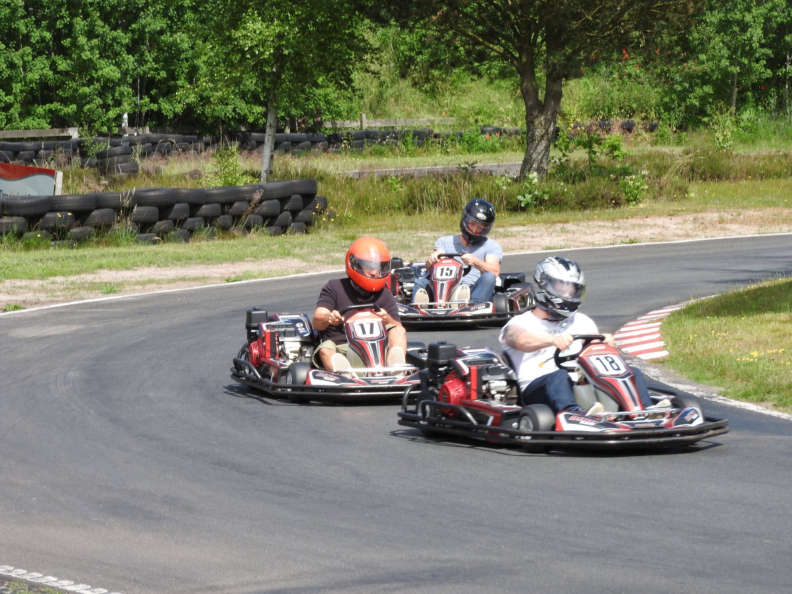 Billed af gokart kørsel nær Aalborg